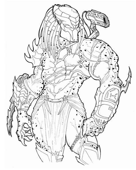 Predator Coloring Pages