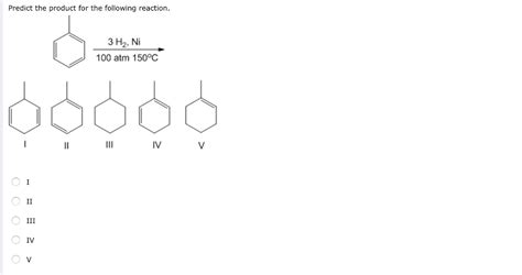 Predict The Product For The Following Reaction.