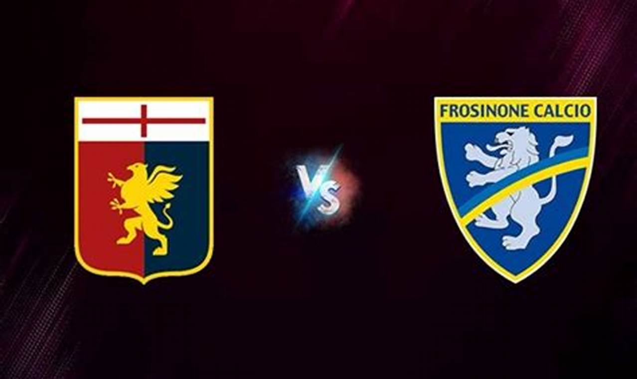 Prediksi Jitu Genoa Vs Frosinone, Menang Mana?