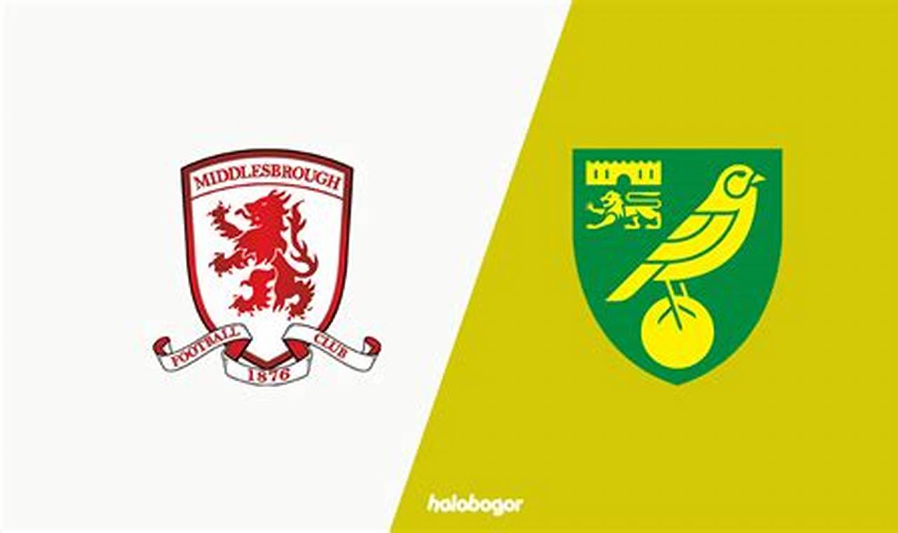 Prediksi Akurat Middlesbrough Vs Norwich City, 7 Maret 2024