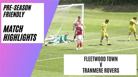 Gambar Perbandingan Head to Head Fleetwood Town vs Tranmere Rovers