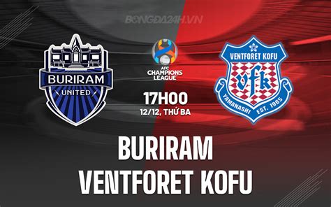 Gambar Prediksi Bola Ventforet Kofu vs Buriram United Dan Head to Head Statistik Pertandingan Ventforet Kofu vs Buriram United