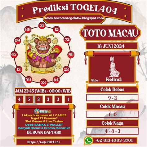 Prediksi Macau Jam 7