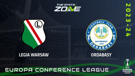 Prediksi Skor Bola Ordabasy Vs Legia Warsaw dan Statistik Pertandingan