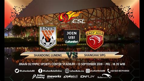 Gambar pertandingan Shandong Luneng Vs Shanghai SIPG