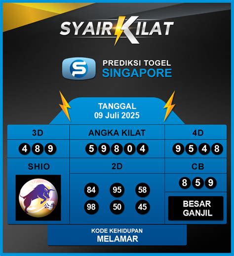 Prediksi Syair SGP
