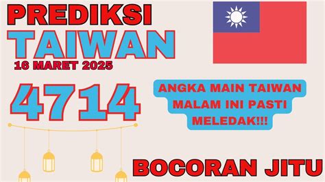Prediksi Taiwan Hari Ini