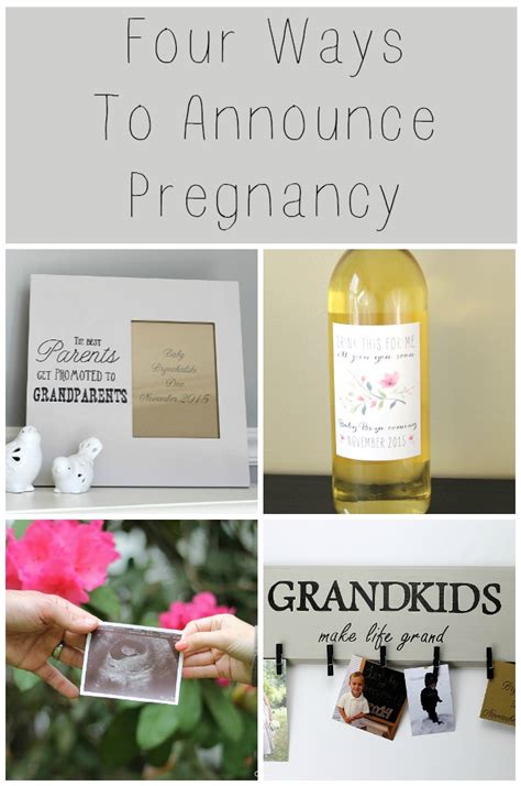 Breaking the News: Reveling the Miracle of Life - Pregnancy Announcement Ideas for Your Parents