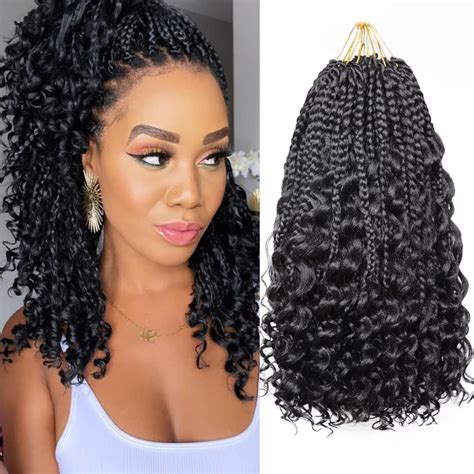 Prelooped Curly Crochet Hair