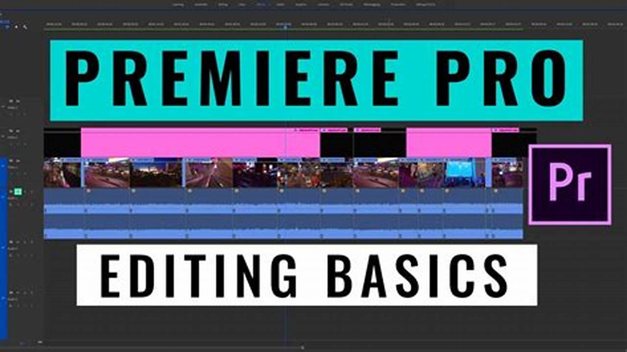 Premiere Pro Tutorial 2024