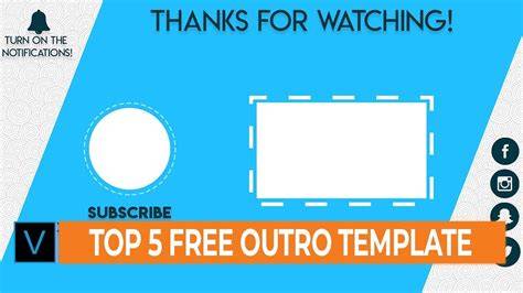 Premiere Pro Outro Template Free
