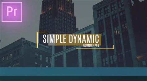 Premiere Pro Slideshow Templates