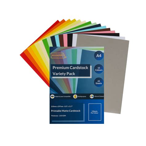 Premium Cardstock Options