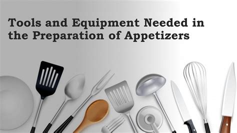 Preparation and Tools