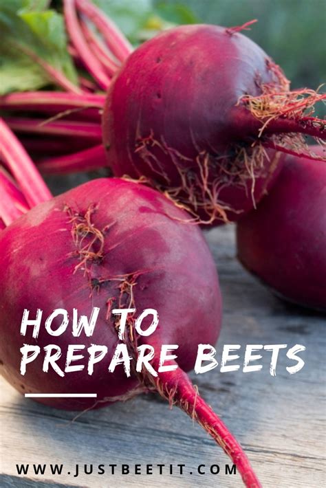 Preparing Beets