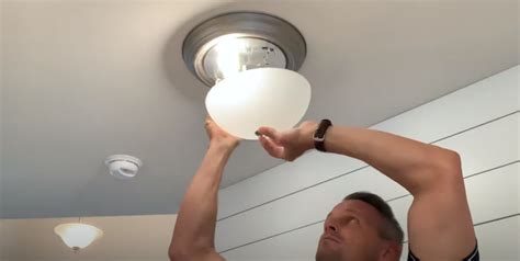 Prepare for the Flush Mount Fixture