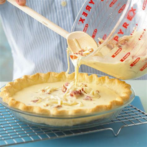 Preparing the Quiche Filling