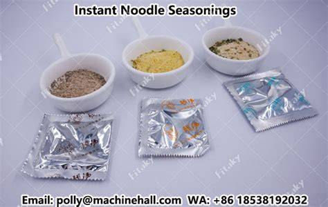 Prepare Seasoning Packet for Instant Noodles
