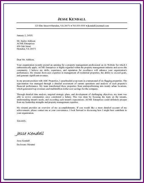 Preparing A Resume And Cover Letter