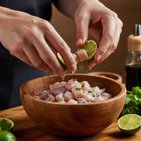 Preparing Ceviche Hands On