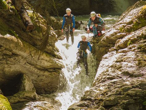 Preparing For Canyoning
