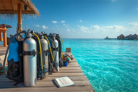 Preparing Scuba Diving Gear