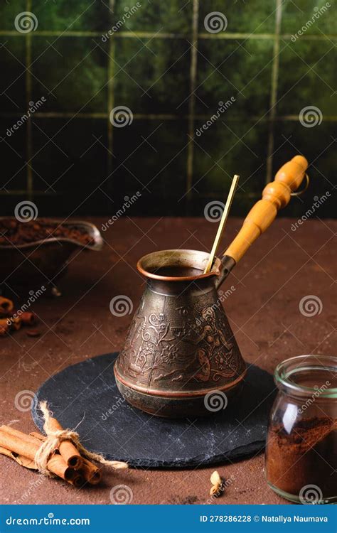 Preparing Turkish Coffee