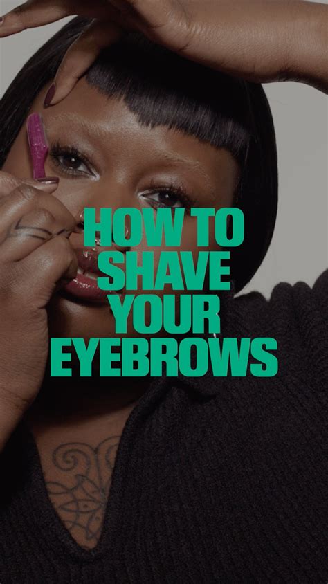 Preparing Your Eyebrows for Shaving