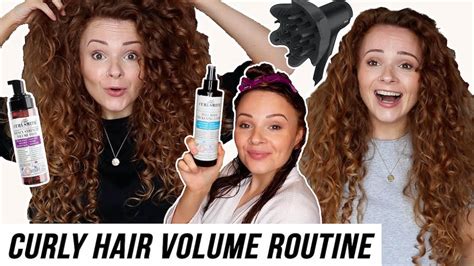 Preparing Your Hair for Volume Curls