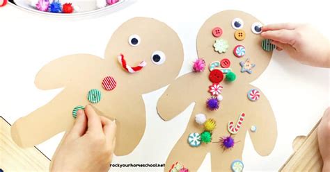 Preparing Your Supplies for Gingerbread Man Fun