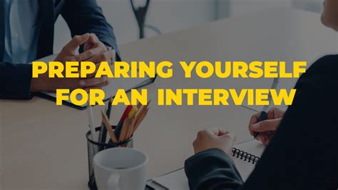 Preparing Yourself for the Experience