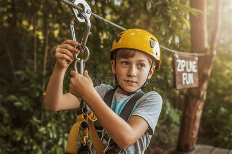 Preparing Zip Line Adventure