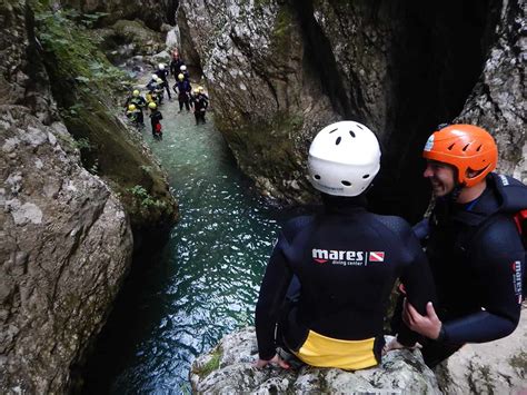 Preparing for Canyoning