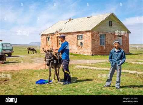 Preparing for Donkey Ride