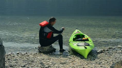 Preparing for Kayak tour