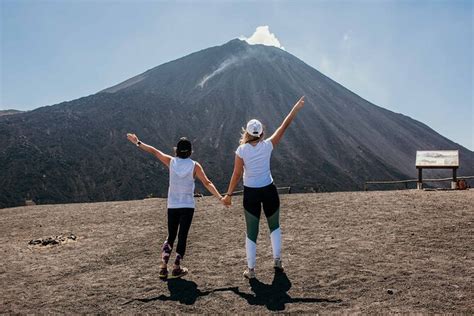 Preparing for Volcano Hike