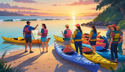 Preparing for a Kayaking Tour