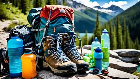 Preparing for hiking trip