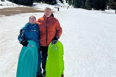 Preparing for sledding tour