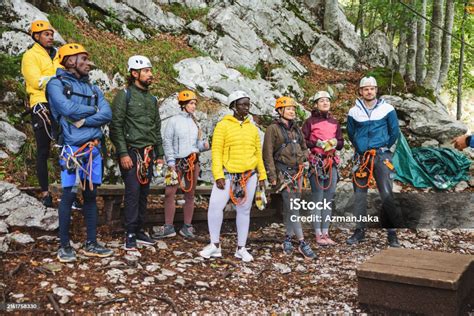 Preparing for zip lining