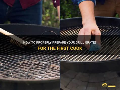 Preparing grill