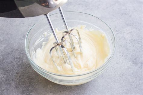 Preparing the Cream Cheese Mixture