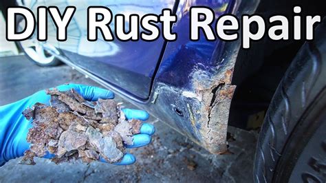 Preparing the Surface for Rust Repair