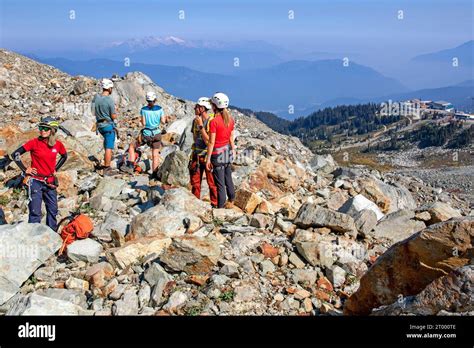 Preparing to Climb Via Ferrata