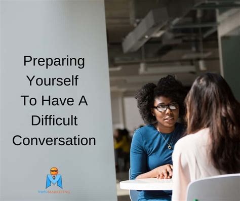 Preparing to have the conversation
