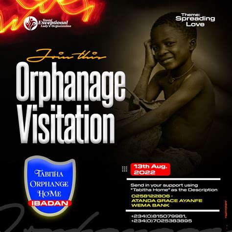 Preparing to visit an orphanage