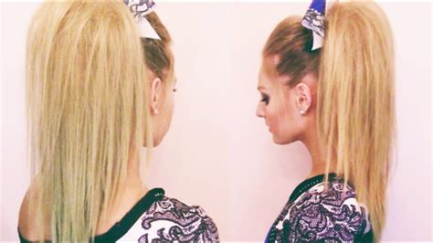Prepping Your Hair for Cheer