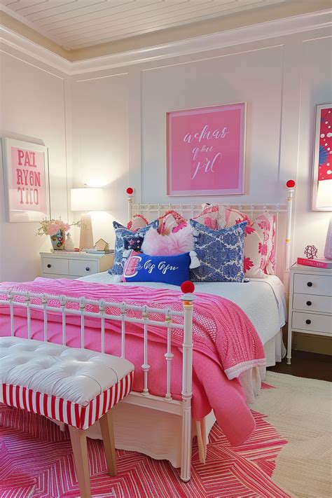 Preppy Style bedroom