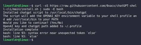 Prerequisites to Install ChatGPT in Linux CLI