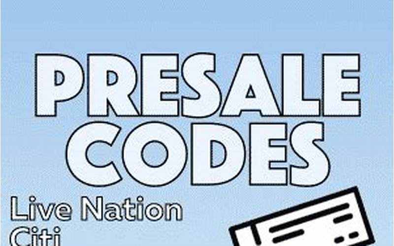 Presale Codes